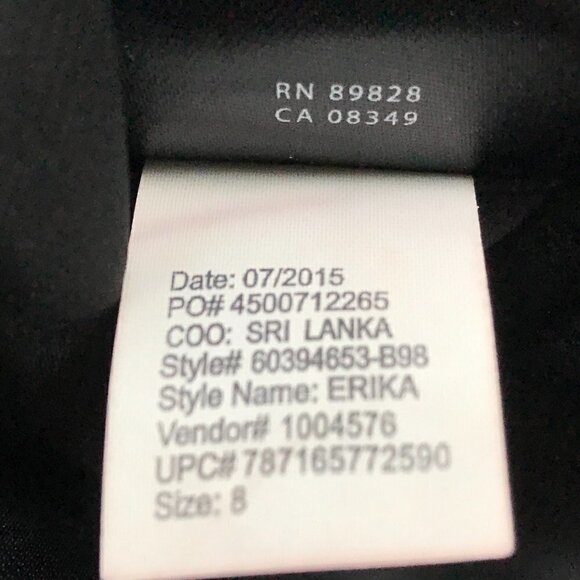 ROBERT RODRIGUEZ Sleeveless Fit Flare A-Line Dress Pink/Black 8 - Picture 13 of 16